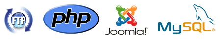 FTP PHP5 MySQL5 Joomla